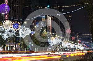 Bucharest night scene