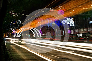Bucharest night scene