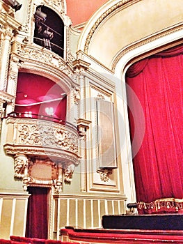 Bucharest Opera House loge photo