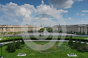 Bucharest Parliament Square photo