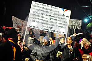 Bucharest Protests - 19 january 2012 - 12