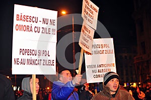 Bucharest Protests - 19 january 2012 - 2
