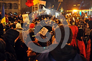 Bucharest Protests - 19 january 2012 - 6