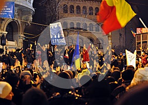 Bucharest Protests - 19 january 2012 - 7
