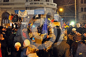 Bucharest Protests - 19 january 2012 - 8
