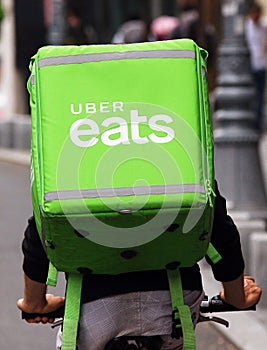 Uber Eats courier - Bucharest