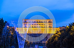 Bucharest, Romanian Parliament