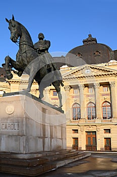 Bucharest view - Central Library