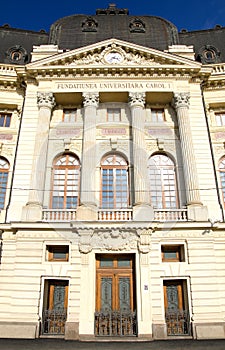 Bucharest view - Central Library