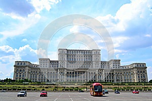 Bucharest View Palace Of Parliament