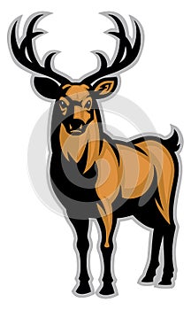 Buck mascot