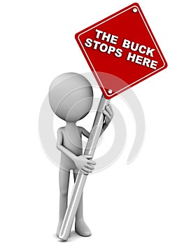 The buck stops here