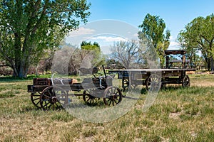 Buckboard and Hay Wagon 1