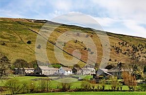 Buckden Village in Wharfdale, Yorkshire Dales photo