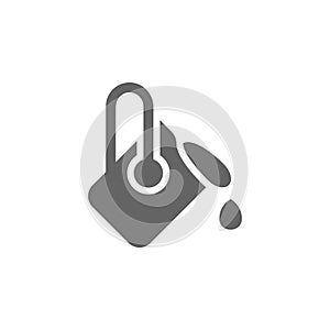 Bucket, fill, tool icon. Element of materia flat tools icon
