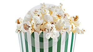 A bucket of popcorn.AI generated image