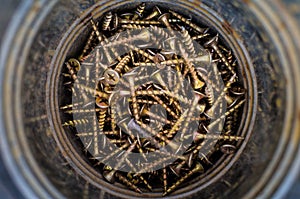 Bucket of Screws