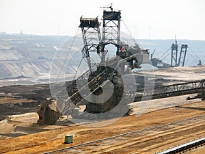 Bucket-wheel excavator