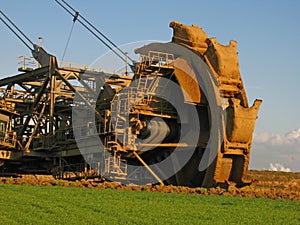 Bucket wheel excavator