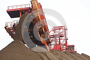 Bucket wheel excavator