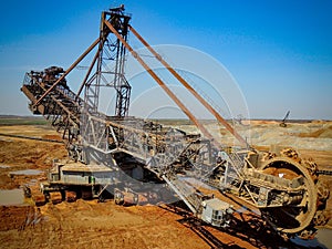 Bucket wheel excavator