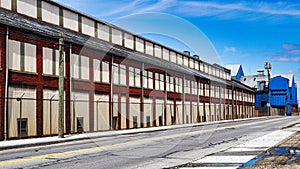 Buckeye Steel Castings in Columbus Ohio now abandoned.