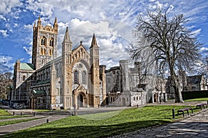 Buckfast Abbey in Devon England