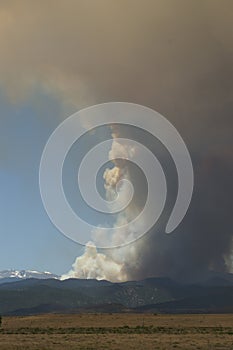 Buckhorn gulch forest fire