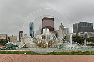 Buckingham Fountain in Chicago