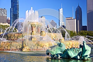 Buckingham Fountain in Chicago