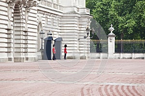 Buckingham palace entrance