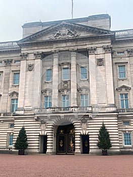 Buckingham palace entrance