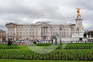 Buckingham palace and gardens
