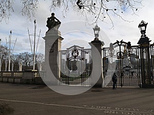 Buckingham palace gates