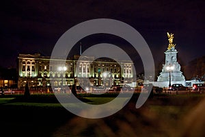 Buckingham palace in London, Great Britain