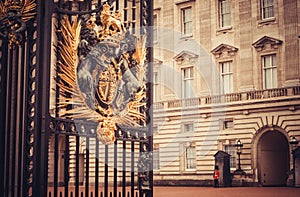 Buckingham palace, London - Guarding old values