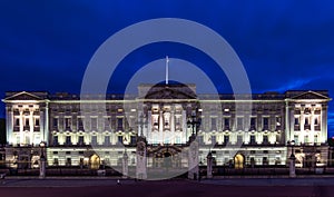 Buckingham Palace in London