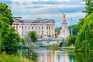 Buckingham Palace in London