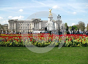 Buckingham Palace, London - Stock Image