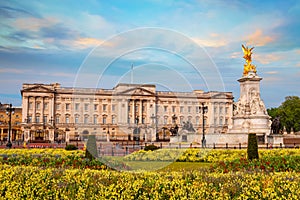 Buckingham Palace is the London, UK