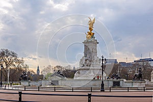 Buckingham palace in spring, Westminster