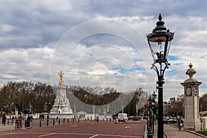 Buckingham palace in spring, Westminster