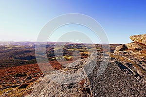 Buckland beacon Commandment stones Dartmoor National Park