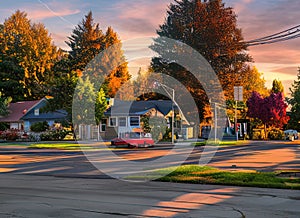 Buckman Community Association neighborhood in Portland, Oregon USA.