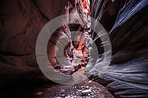 Buckskin Gulch Slot Canyon at Wire Pass Trail, Kanab, Utah