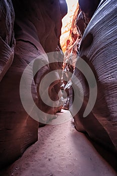 Buckskin Gulch Slot Canyon at Wire Pass Trail, Kanab, Utah