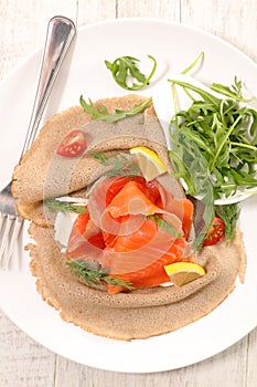 Buckwheat crepe