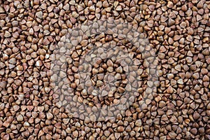 Buckwheat. raw buckwheat. dry buckwheat background. buckwheat texture