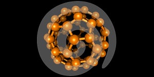 Bucky Ball molecular model