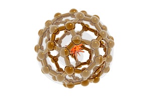 Bucky Ball molecular model